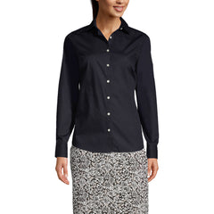 School Uniform Women's Long Sleeve Broadcloth Shirt