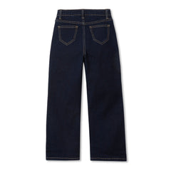 Girls Wide Leg Denim Jeans
