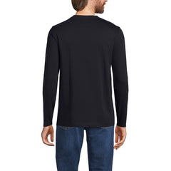 Men's Tall Long Sleeve Cotton Supima Henley