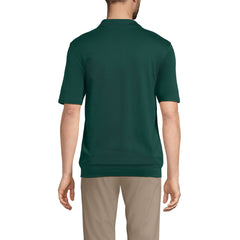 Men's Short Sleeve Banded Bottom Polo Shirt