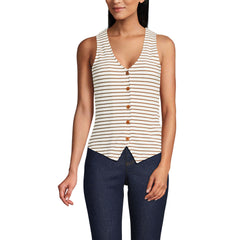 Women's Drapey Rib Vest