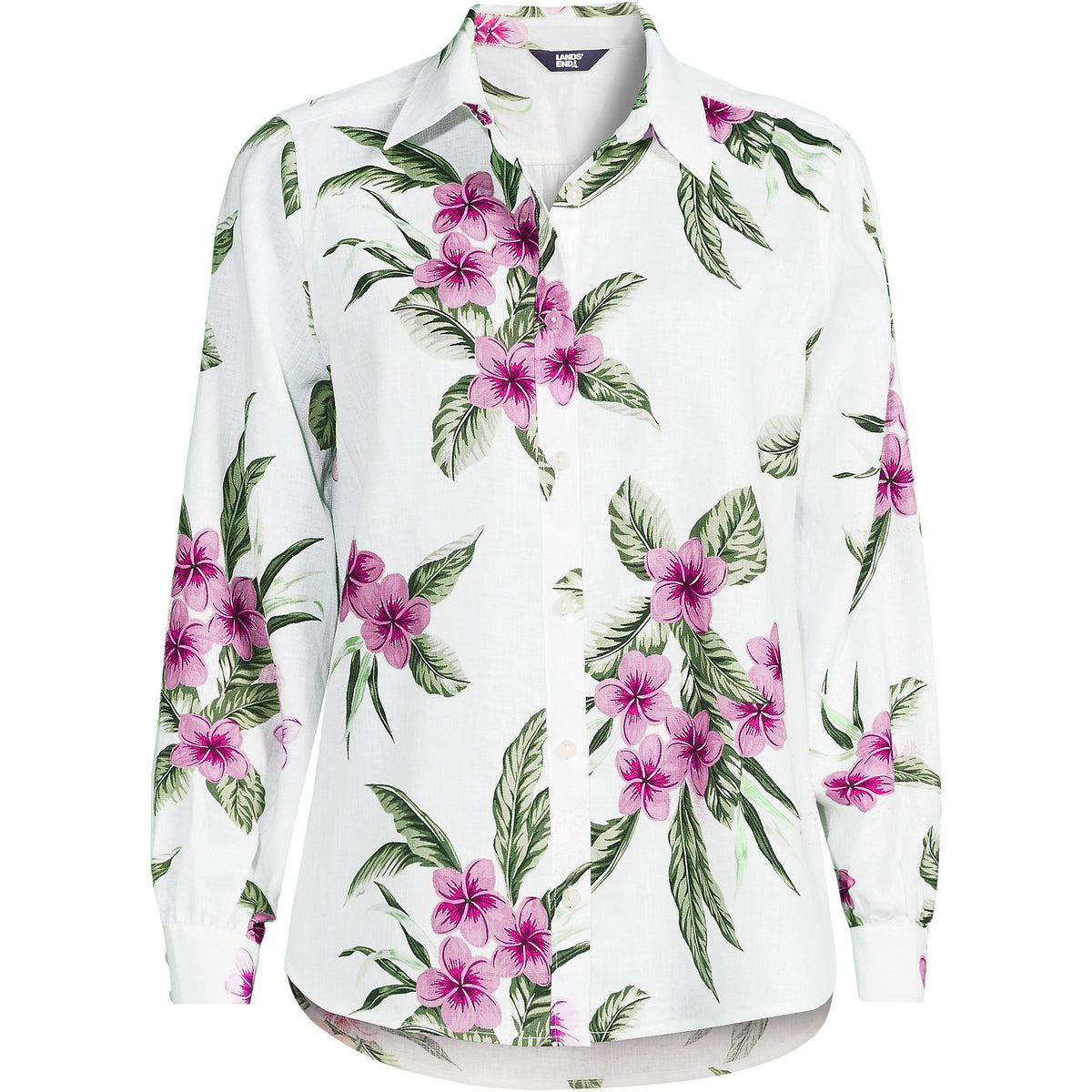 Women's Linen Long Sleeve Feminine Shirt