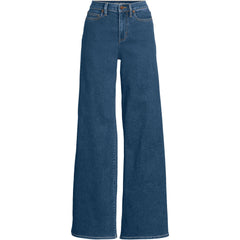 Women's Petite Recover Denim High Rise Extra Wide Leg Jeans