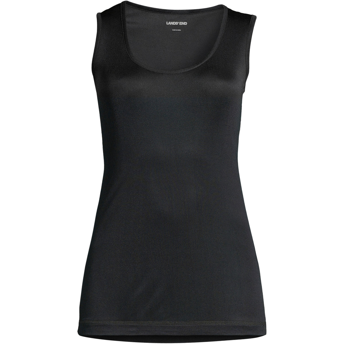 Women's Plus Size Silk Interlock Thermal Long Underwear Base Layer Tank Top