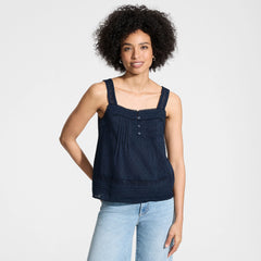 Women's Sleeveless Clipdot Shell