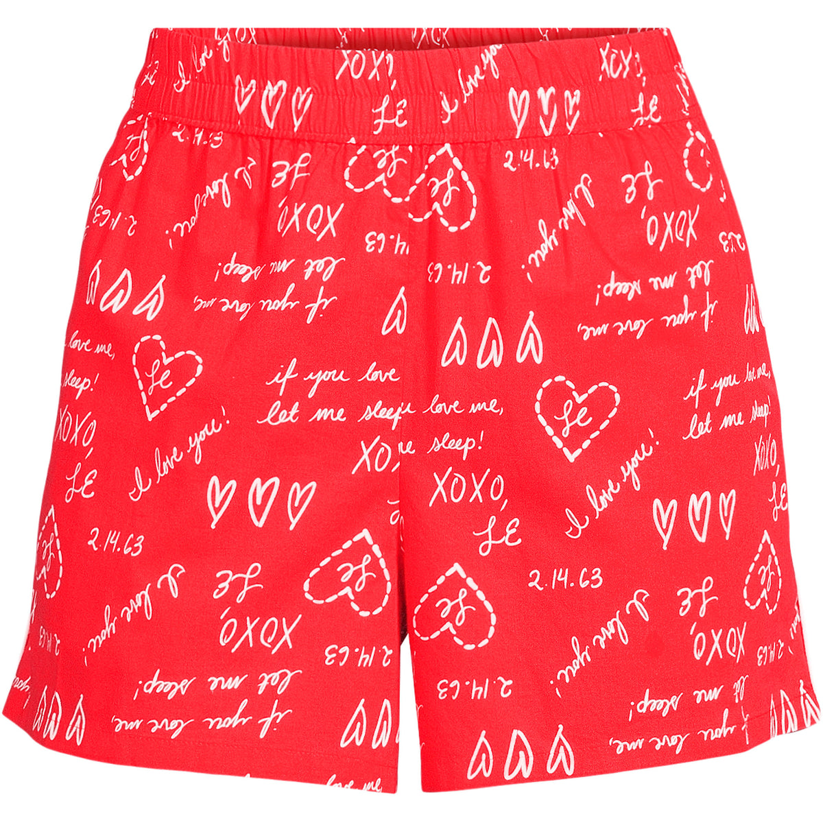 Women's Plus Size Poplin Sleep Boxer Shorts