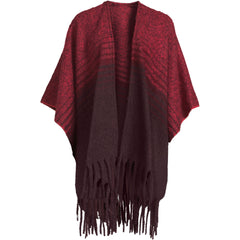 Women's Brushed Boucle Ruana