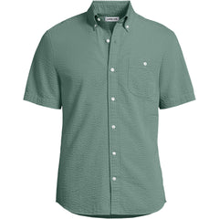 Men's Big Short Sleeve Seersucker Shirt