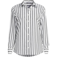 No Iron Button Front Shirt