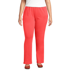 Plus Size Sport Knit High Rise Pants