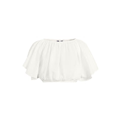 Women's Cotton Gauze Dolman Sleeve Crop Cover Up Top