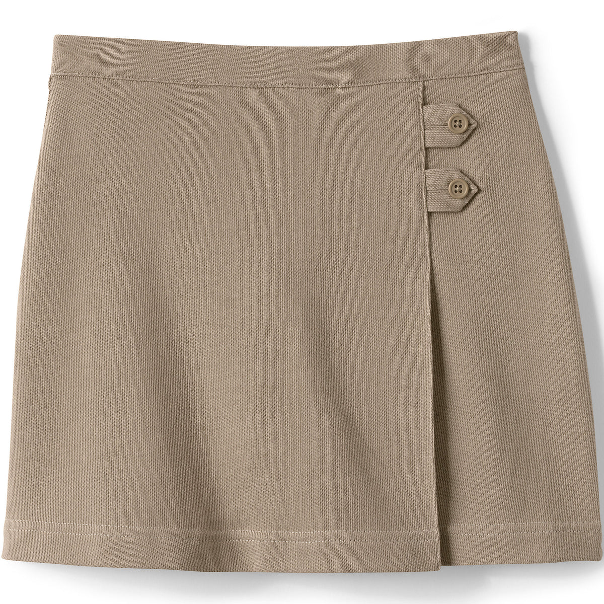 Girls Plus Knit Skort Above the Knee