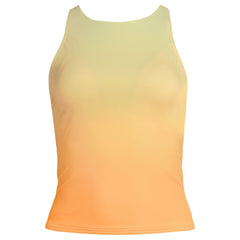 Women's Mastectomy Tugless High Neck Strappy Back Tankini Swimsuit Top
