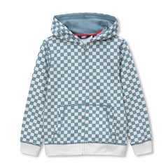 Boys Full Zip French Terry Hooded Sweatshirt