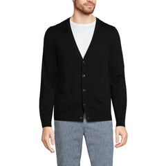 Men's Tall Fine Gauge Cotton Cardigan