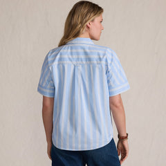 Women's Cooling Elbow Sleeve Button Front Shirt