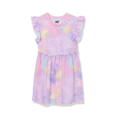 Girls Plus Short Sleeve Gathered Waist Tunic Top