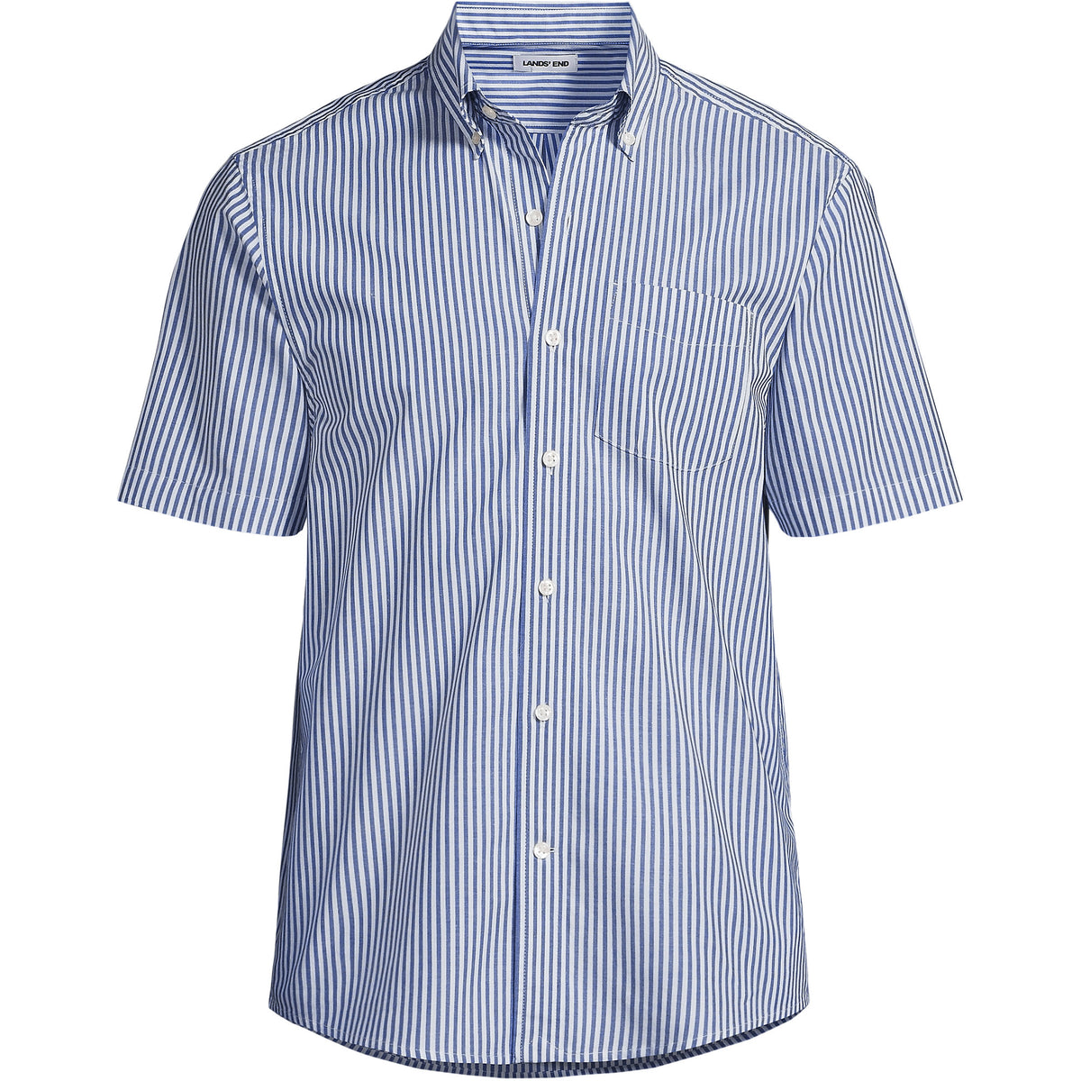 Men's Tall Short Sleeve Poplin Shirt