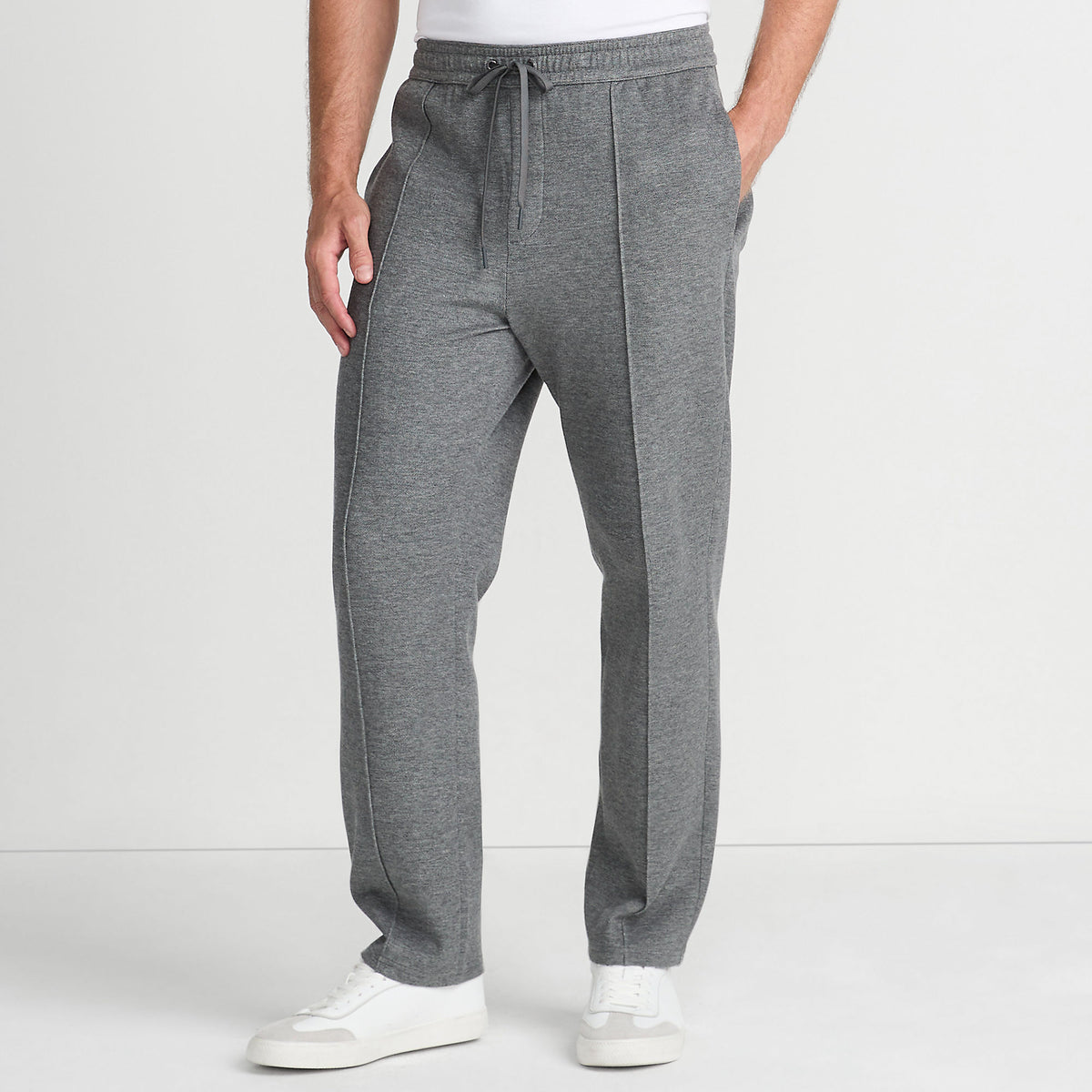 Men's Knit Pintuck Pants