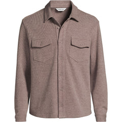 Men's Long Sleeve Bedford Button Through Utility Overshirt