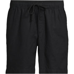 Men's 7" Linen Blend Pull On Deck Short