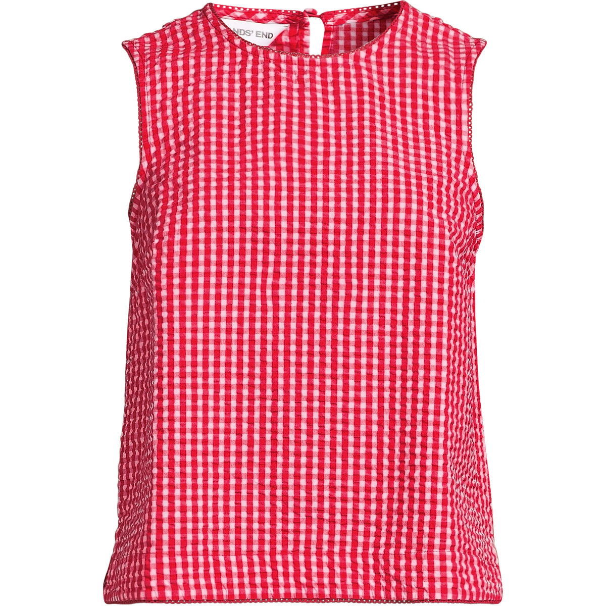Women's Plus Size Seersucker Matchback Shell
