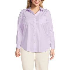 Women's Plus Size Cooling Button Front Shirt