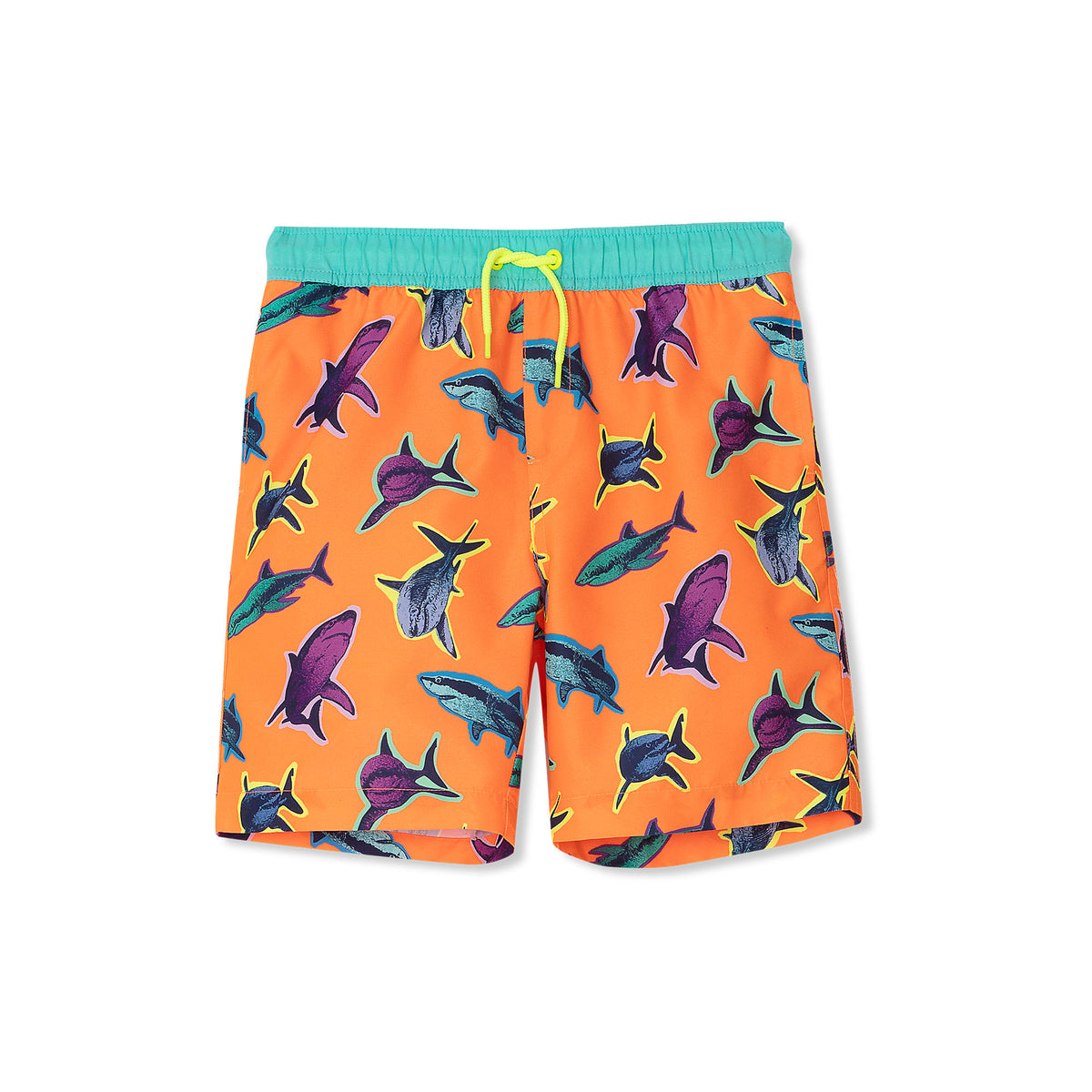Boys Active Stretch Swim Trunks