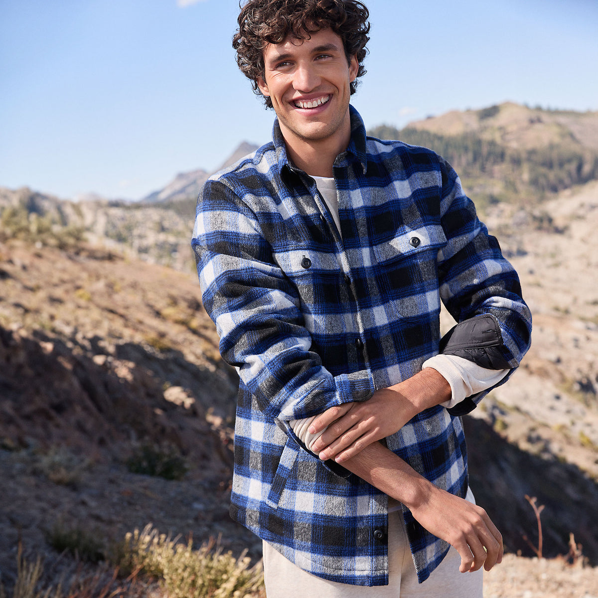 Men's Super Brushed Shirt Jacket