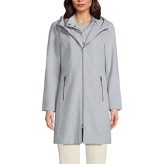Women's Wool Coat with Removable Dickey