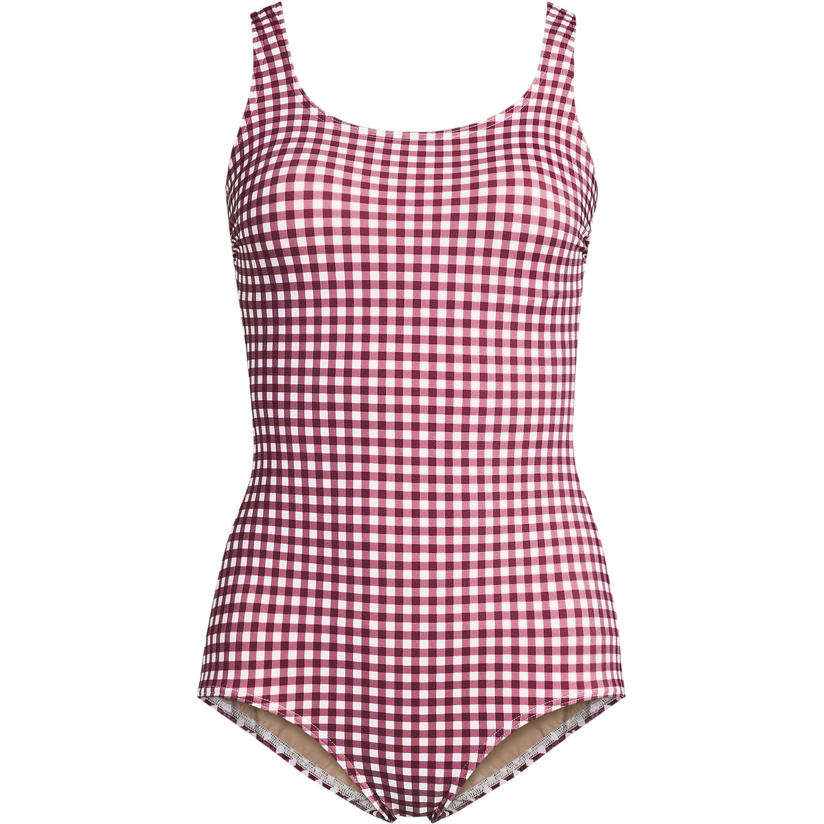 Women's Long Torso Tugless Low Leg One Piece Swimsuit