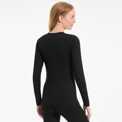 Women's Petite Baselayer Cozy Thermaskin Crewneck Top