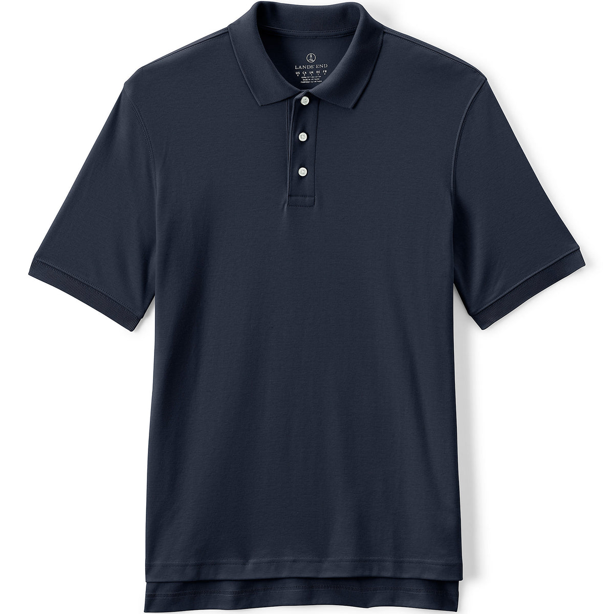Men's Tall Short Sleeve Interlock Polo Shirt