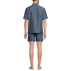 Men's Short Sleeve Essential Short Sleep Set