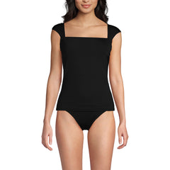 Women's Square Neck Underwire Tankini Top