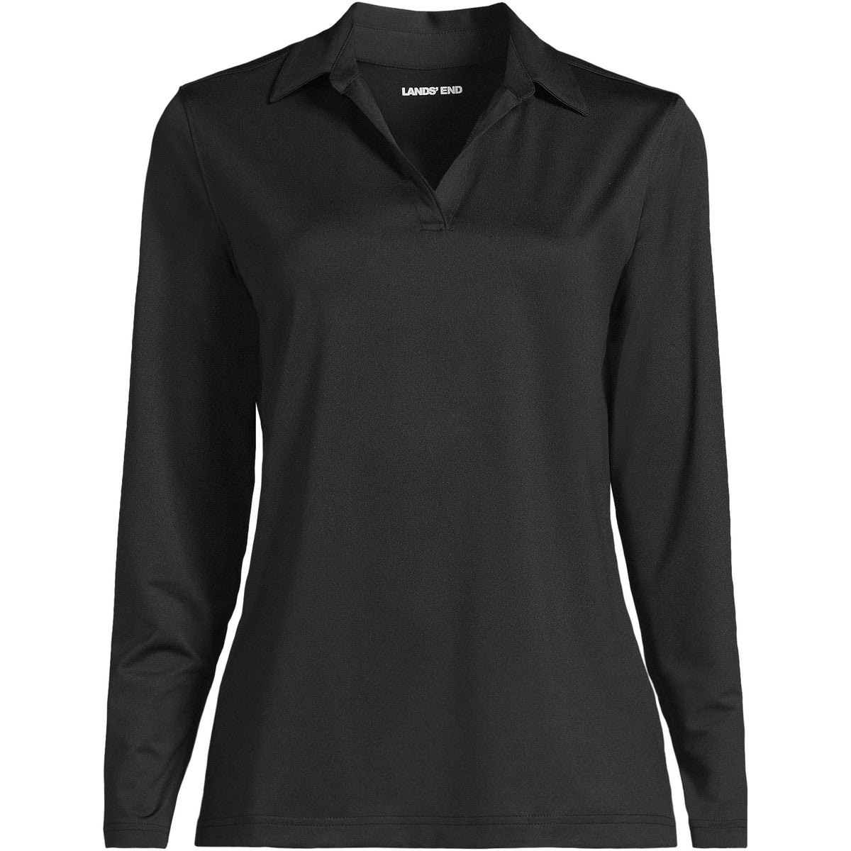 School Uniform Women's Rapid Dry Long Sleeve Sport Collar Polo