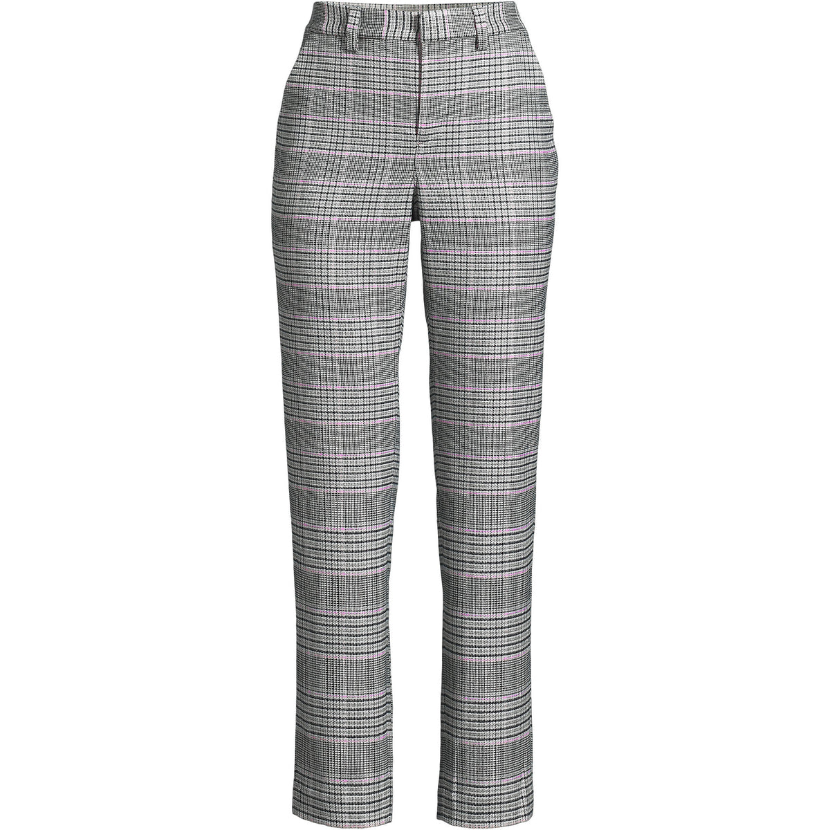 Women's High Rise Brushed Flannel Tapered Ankle Pants