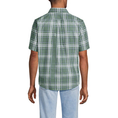 Men's Tall Short Sleeve No Iron Twill Shirt
