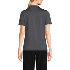School Uniform Women's Short Sleeve Feminine Fit Rapid Dry Polo Shirt