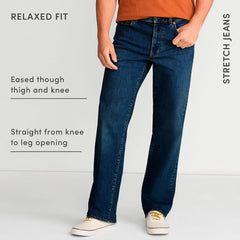 Men's Stretch Relaxed Fit Jean