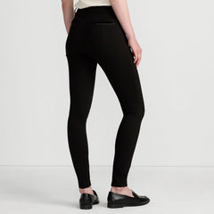 Women's High Rise Ponte Polished Leggings