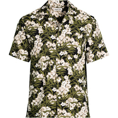 Men's Big and Tall Short Sleeve Hawaiian Camp Collar Shirt