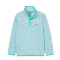 Kids Anyweather Fleece Snap Neck Pullover