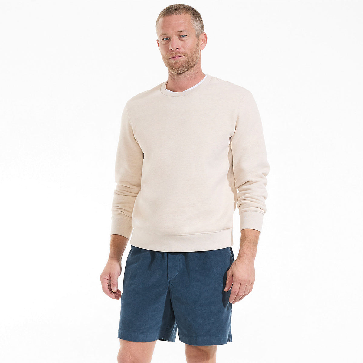 Men's Big 7" Corduroy Pull On Deck Short