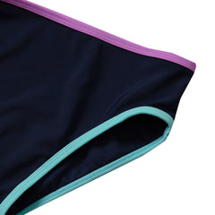 Girls Slim Chlorine Resistant Contrast Bikini Bottoms