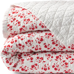 Printed Diamond Double Voile Quilt