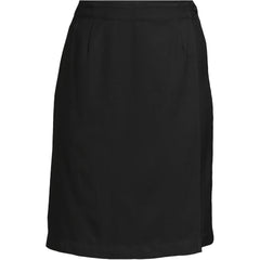 Women's Solid A Line Tab Skort Top of Knee