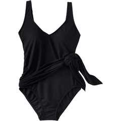 Women's Plus Size SlenderSuit Fauxkini Low Leg One Piece Swimsuit