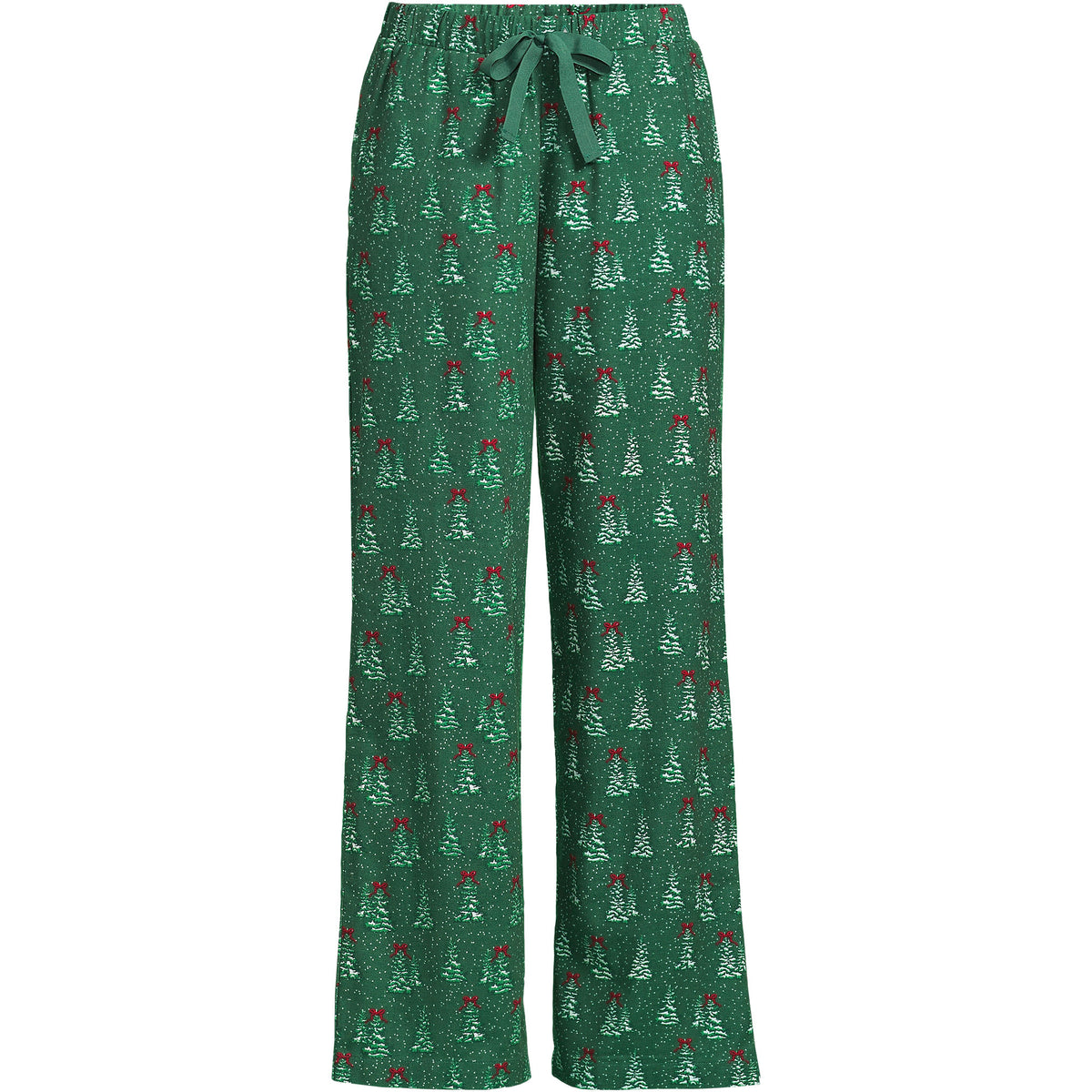 Women's Flannel Wide Leg Sleep Pants