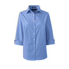 Women's 3/4 Sleeve Broadcloth Shirt